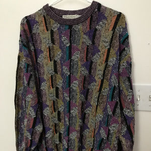 80s Vintage Cosby Sweater L